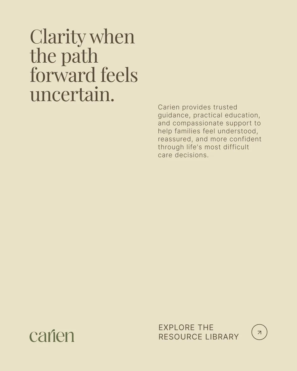 Carien reusable social media templates, layout 5