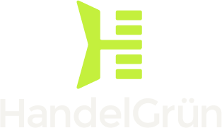 HandelGrün secondary stacked logo