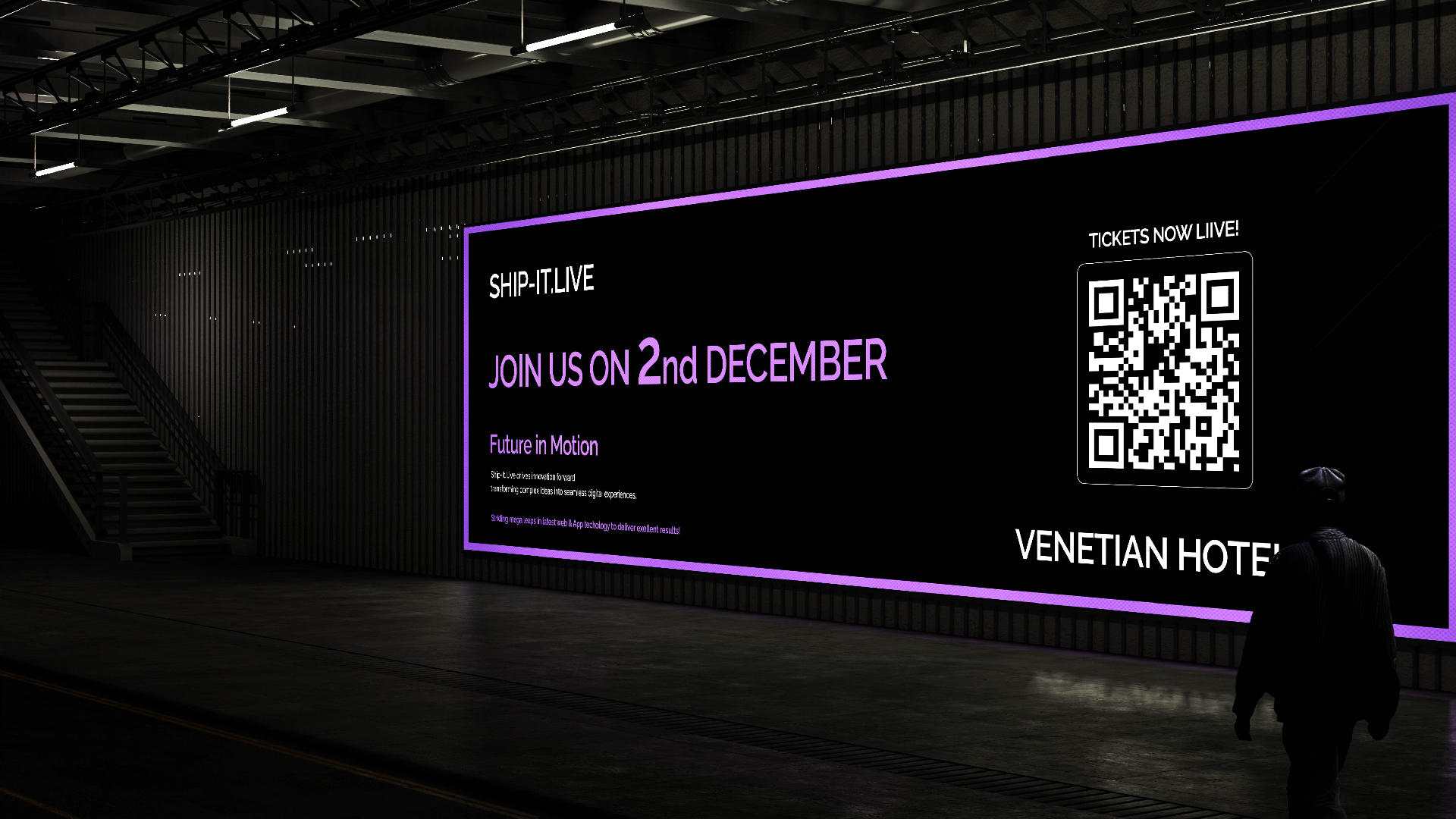 Ship-it.live billboard mockup